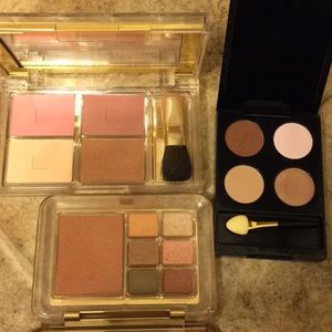 Estée Lauder lot of eyeshadow and bronzer/blush
